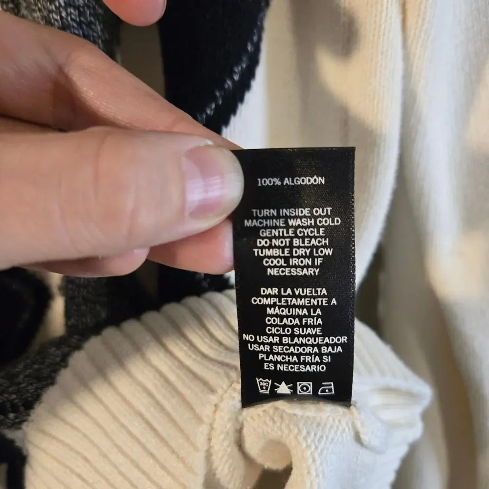 Vintage Geoffrey Beene Small Men's Argyle Sweater [0425] - Picture 7 of 8